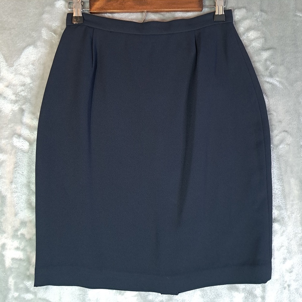 CASUAL CORNER Collectibles Women's Size‎ 4 Skirt Navy Blue Business NWT
